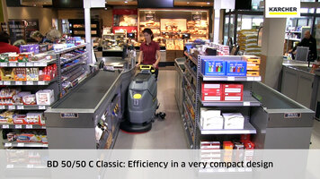 Features and Benefits of the BD 50/50 C from Karcher