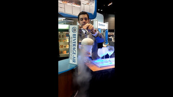 Beverage Air RC500 Rapid Chill Glass Froster Demonstration