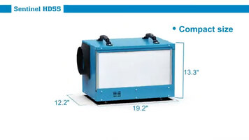 AlorAir Sentinel HD55 Commercial Dehumidifier Overview