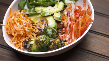 Salmon Quinoa Buddha Bowl