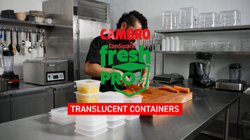 CamSquares® FreshPro - 1 QT and Half Quart Containers
