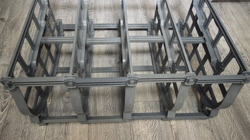 Cambro #10 Can Rack Assembly: Add on Rack Cambro #10 Can Rack Assembly: Add on Rack