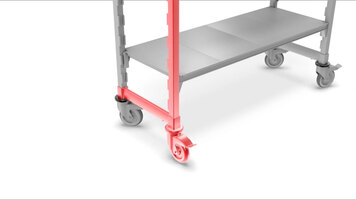 Cambro Camshelving® Premium Series: Casters