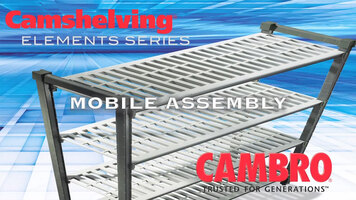 Cambro Elements Series Shelving Assembly