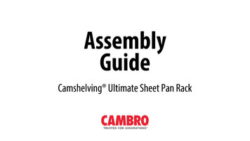 Cambro Ultimate Sheet Pan Rack Assembly