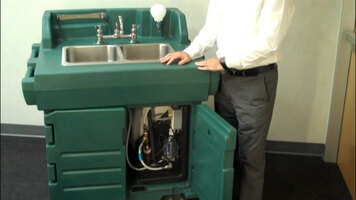 Features of the Cambro Hand Sink Cart Features of the Cambro Hand Sink Cart