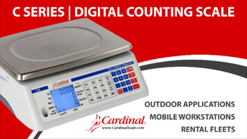 Cardinal Detecto C Series Scales