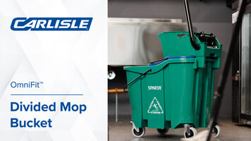 Carlisle OMNIFIT™ Divided Mop Bucket