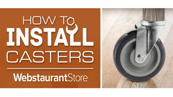 How to Install Casters on a Work Table