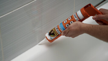 Gorilla Waterproof Caulk & Seal Demo