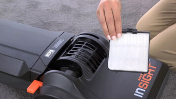Replacing the Filter on the Hoover Bagged Upright Vacuum Cleaner