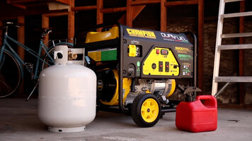 Champion 5,500 Watt Dual Fuel Portable Generator Overview Champion 5,500 Watt Dual Fuel Portable Generator Overview