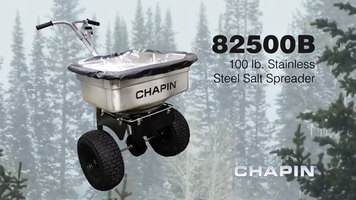 Chapin 82500B 100-Pound Stainless Steel Professional Salt Spreader Chapin 82500B 100-Pound Stainless Steel Professional Salt Spreader