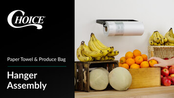 How to Assemble Choice Produce Bag & Paper Towel Holder