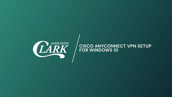 Cisco AnyConnect VPN Setup Tutorial for Windows 10
