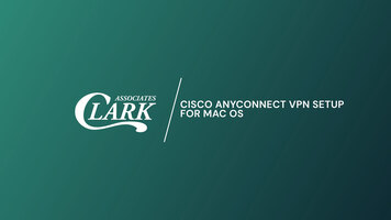 Cisco AnyConnect VPN Setup Tutorial for MAC OS Cisco AnyConnect VPN Setup Tutorial for MAC OS