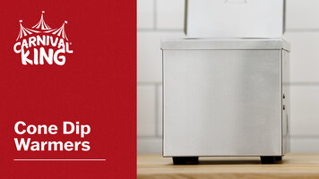 Carnival King Cone Dip Warmers 