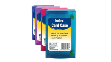 C-Line Products 3x5" Index Card Case