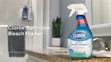 Clorox Bathroom Foamer with Bleach Overview Clorox Bathroom Foamer with Bleach Overview