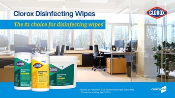 CloroxPro™ Clorox Disinfectant Wipes Overview CloroxPro™ Clorox Disinfectant Wipes Overview