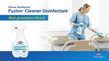 Clorox Healthcare Fuzion Cleaner Disinfectant Overview