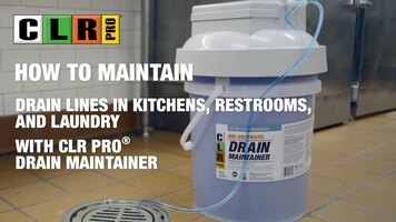 CLR Pro Drain Maintainer: How To Maintain Drain Lines CLR Pro Drain Maintainer: How To Maintain Drain Lines