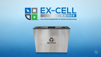 Coliseum Waste & Recycling Receptacle