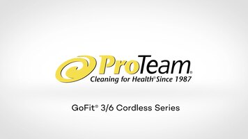 ProTeam GoFit® 3/6 Cordless Vacuum Series Overview