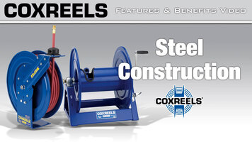 Coxreels Features & Benefits - Steel Construction