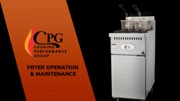CFSE Training: CPG Fryer Operation & Maintenance