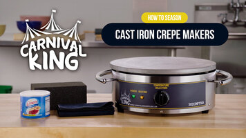 How to Season Carnival King Crepe Maker How to Season Carnival King Crepe Maker