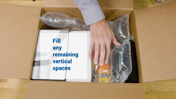 How To Pack – Double Cushion with Void-Fill Method