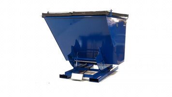 Vestil Self-Dumping Steel Hopper With Bumper Release Overview Vestil Self-Dumping Steel Hopper With Bumper Release Overview