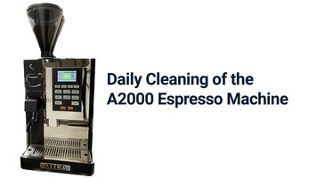 Daily Cleaning of the Astra A2000 Espresso Machine Daily Cleaning of the Astra A2000 Espresso Machine