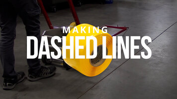 How to Make Dashed Lines with the Superior Mark Floor Tape Applicator Cart How to Make Dashed Lines with the Superior Mark Floor Tape Applicator Cart