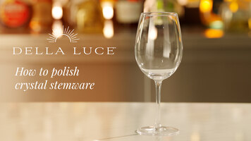 How to Polish Crystal Stemware