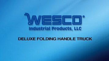 WESCO Deluxe Folding Handle Truck Overview