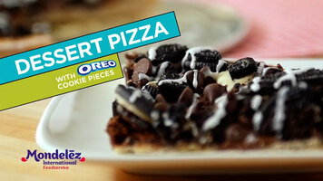 Oreo Cookie Dessert Pizza