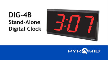 DIG-4B Stand-Alone Digital Clock