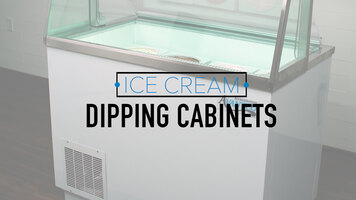 Avantco Ice Cream Dipping Cabinets