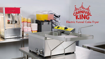 Carnival King Electric Funnel Cake Fryers