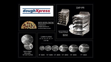 DoughXpress | Interchangeable Platens