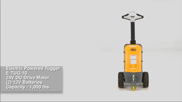 Vestil E-TUG-10 Electric Powered Tugger Overview Vestil E-TUG-10 Electric Powered Tugger Overview