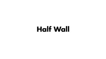 E-Z UP: Half Wall