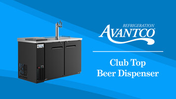 Avantco Club Top Beer Dispensers Avantco Club Top Beer Dispensers