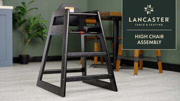 Lancaster Table & Seating: How to Assemble a High Chair