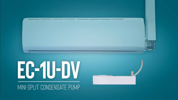 EC-1U-DV Mini-Split Condensate Pump Overview