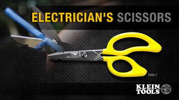 Klein Tools Electrician's Scissors Overview