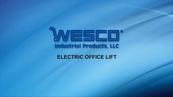 WESCO Electric Office Lift