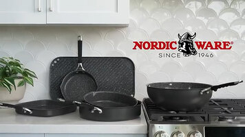 Nordic Ware Verde Ceramic Cookware Overview